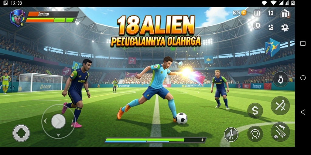 Tampilan gameplay seru di <strong>138ALIEN</strong> dengan aksi olahraga yang mendebarkan.