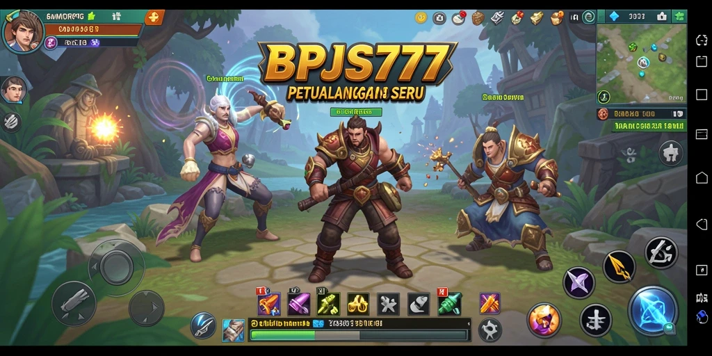 Tampilan gameplay seru dan interaktif di BPJS777.