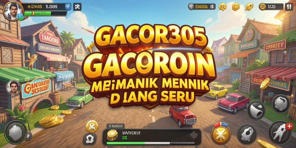 Tampilan penuh aksi dari gameplay GACOR305 yang mendebarkan.