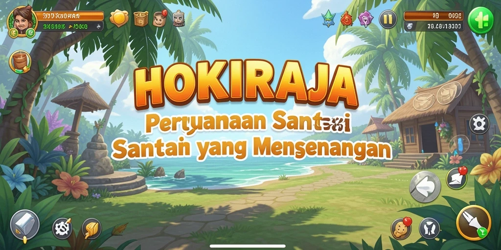 Tampilan menarik dari gameplay HOKIRAJA yang menyenangkan dan berwarna.