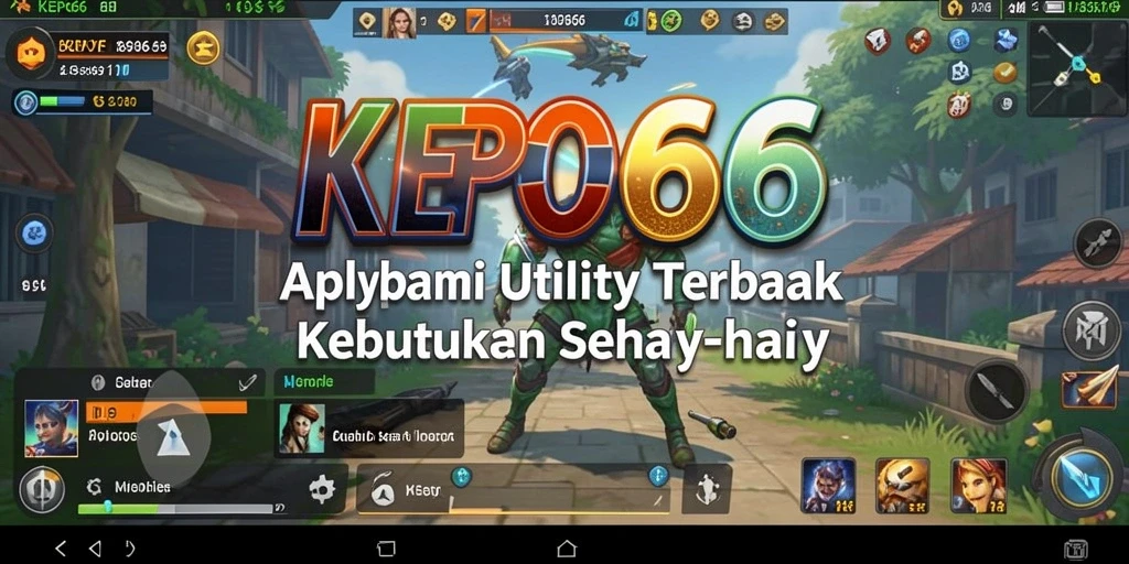 Tampilan antarmuka utama KEPO66 yang intuitif dan mudah digunakan.