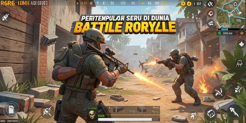 Gameplay seru dalam R6R6, di mana setiap detik menentukan hidup dan mati.