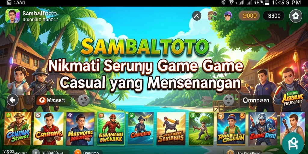 Tampilan menawan dari gameplay SAMBALTOTO yang seru dan menghibur.