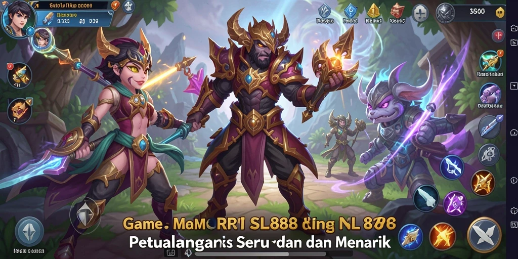 Pengalaman bermain di dunia fantasi yang menakjubkan dan penuh aksi.